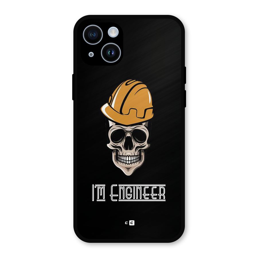 I Am Engineer Metal Back Case for iPhone 14