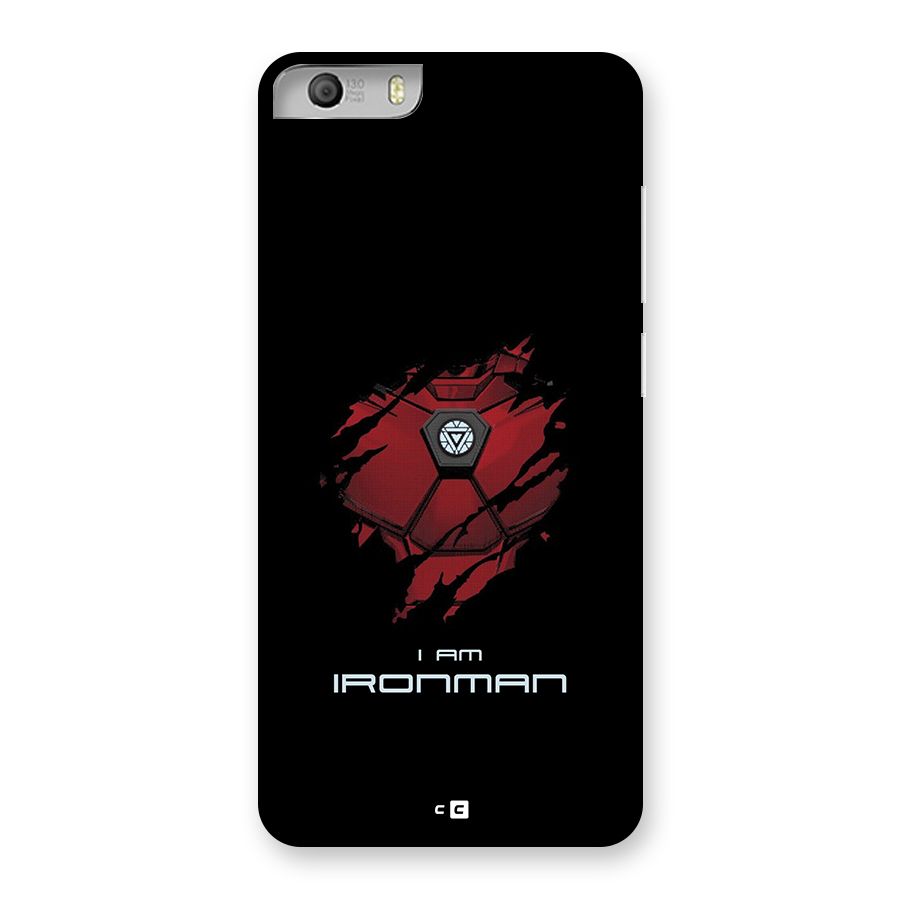 I Am Ironman Back Case for Canvas Knight 2