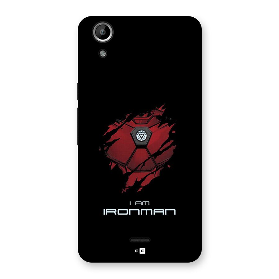 I Am Ironman Back Case for Canvas Selfie Lens Q345