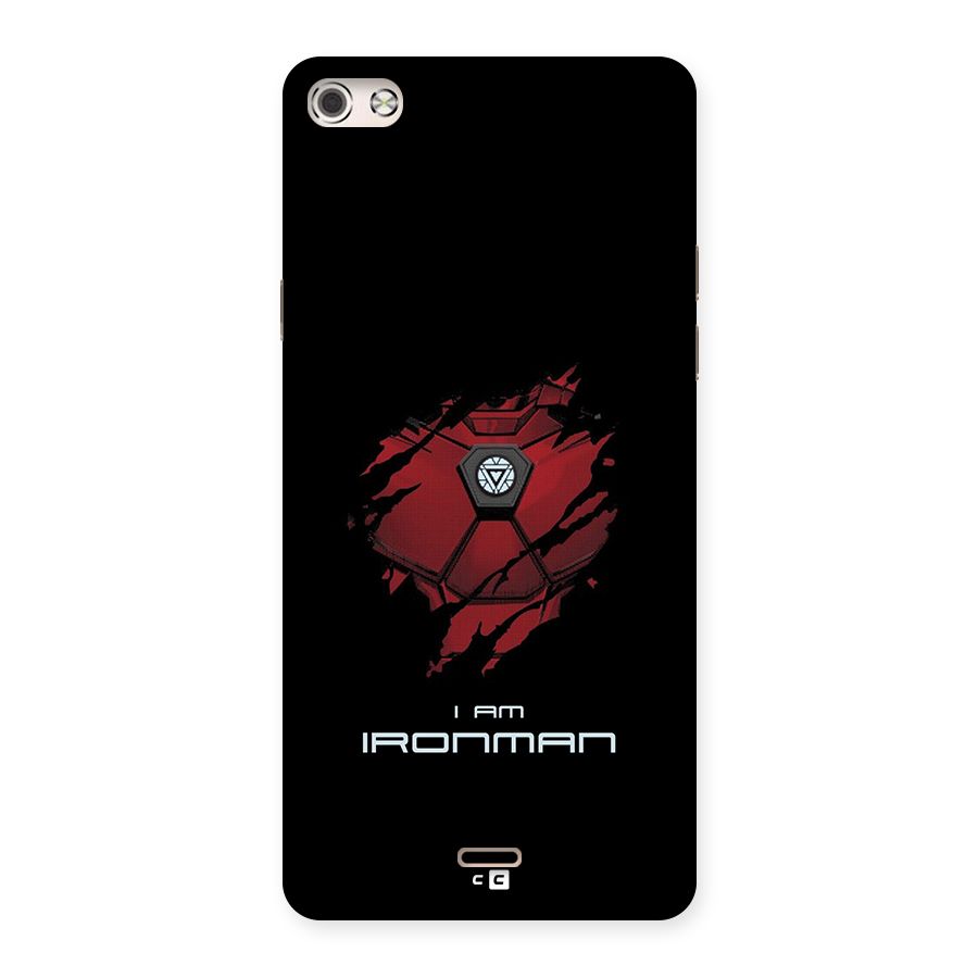 I Am Ironman Back Case for Canvas Silver 5