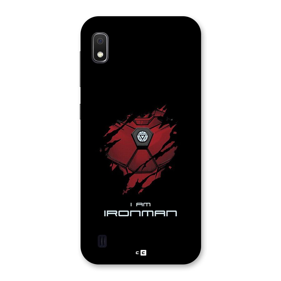 I Am Ironman Back Case for Galaxy A10