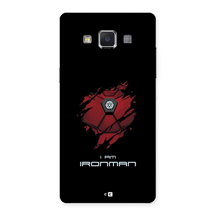 I Am Ironman Back Case for Galaxy A5