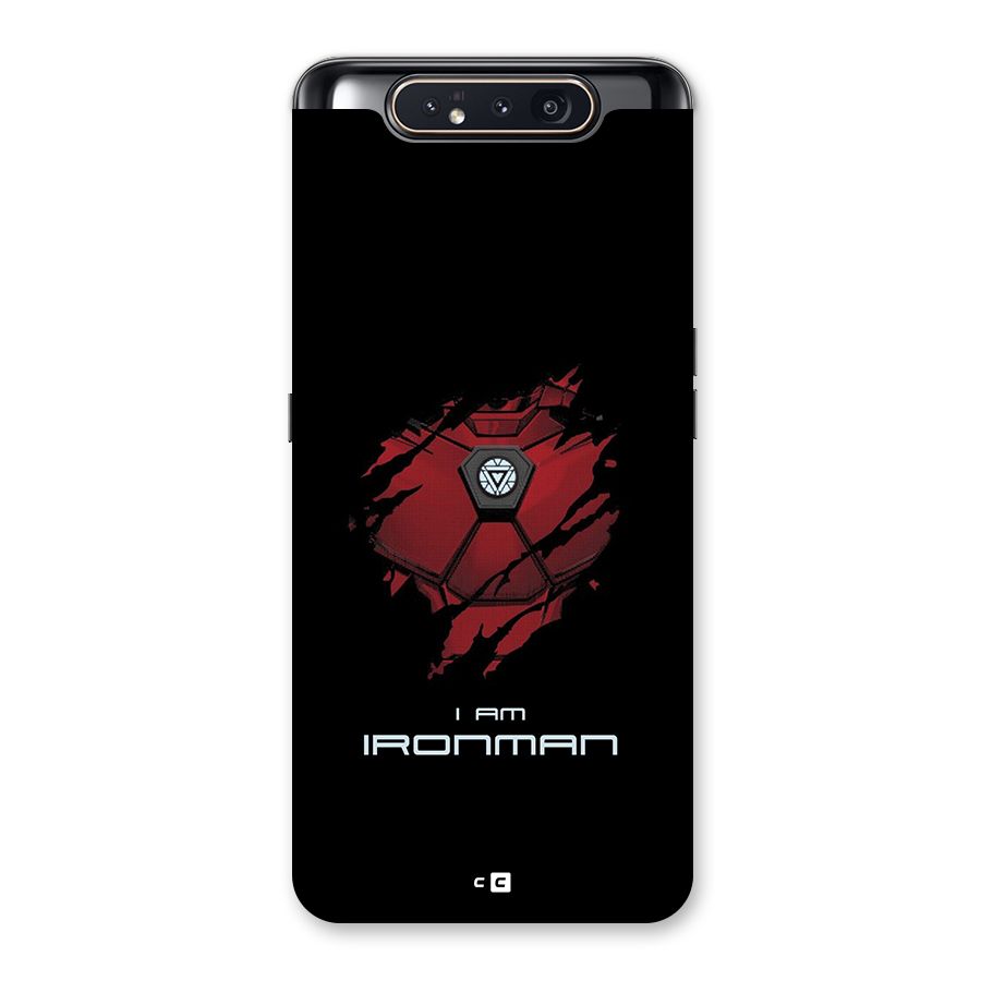 I Am Ironman Back Case for Galaxy A80