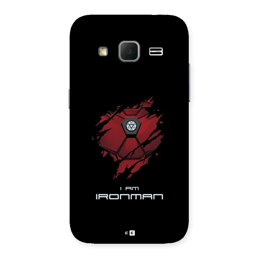 I Am Ironman Back Case for Galaxy Core Prime