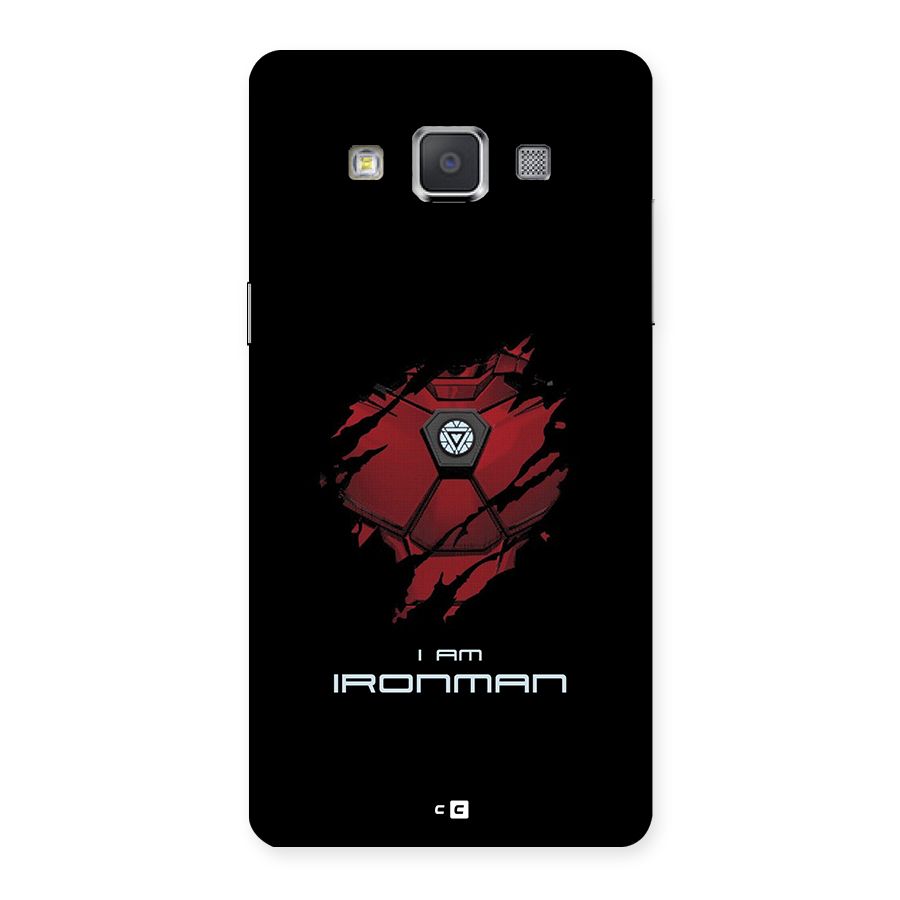 I Am Ironman Back Case for Galaxy Grand Max