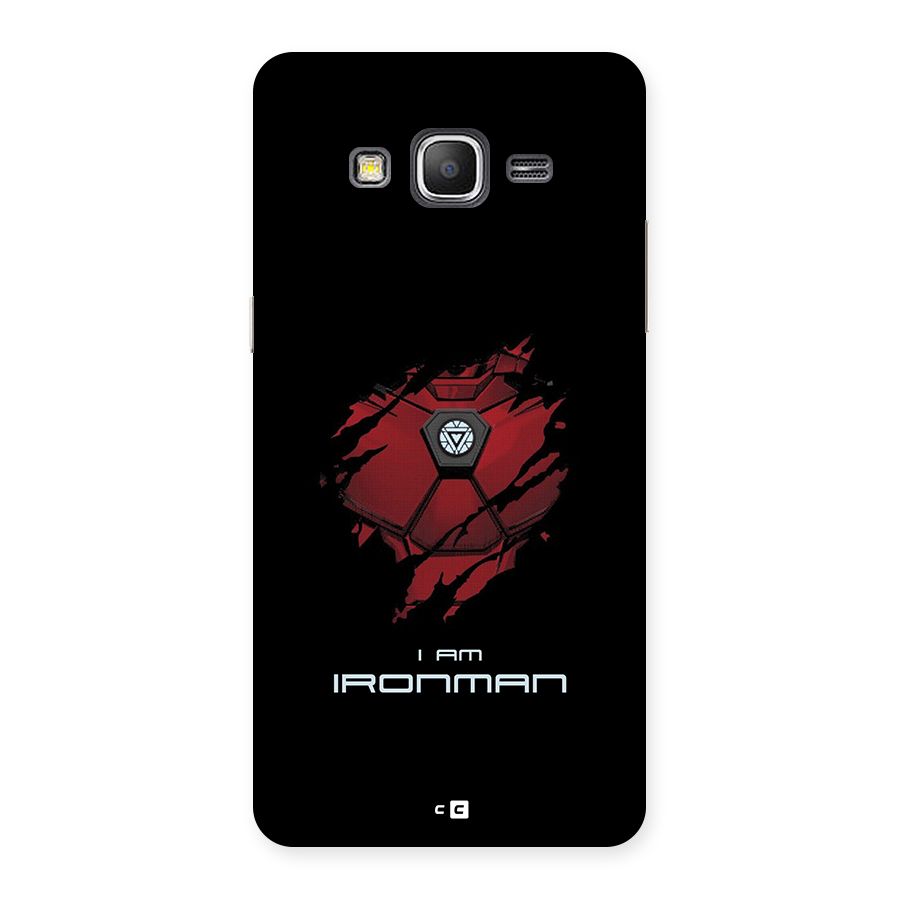 I Am Ironman Back Case for Galaxy Grand Prime