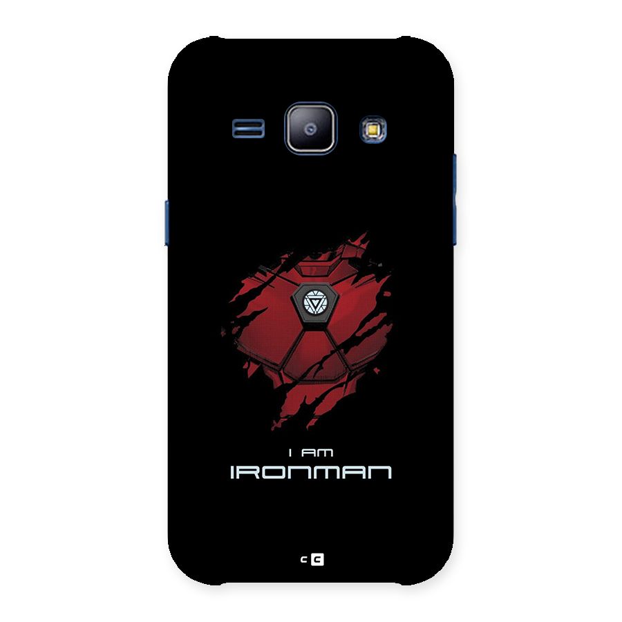 I Am Ironman Back Case for Galaxy J1