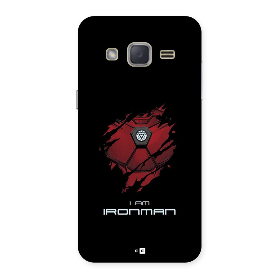 I Am Ironman Back Case for Galaxy J2