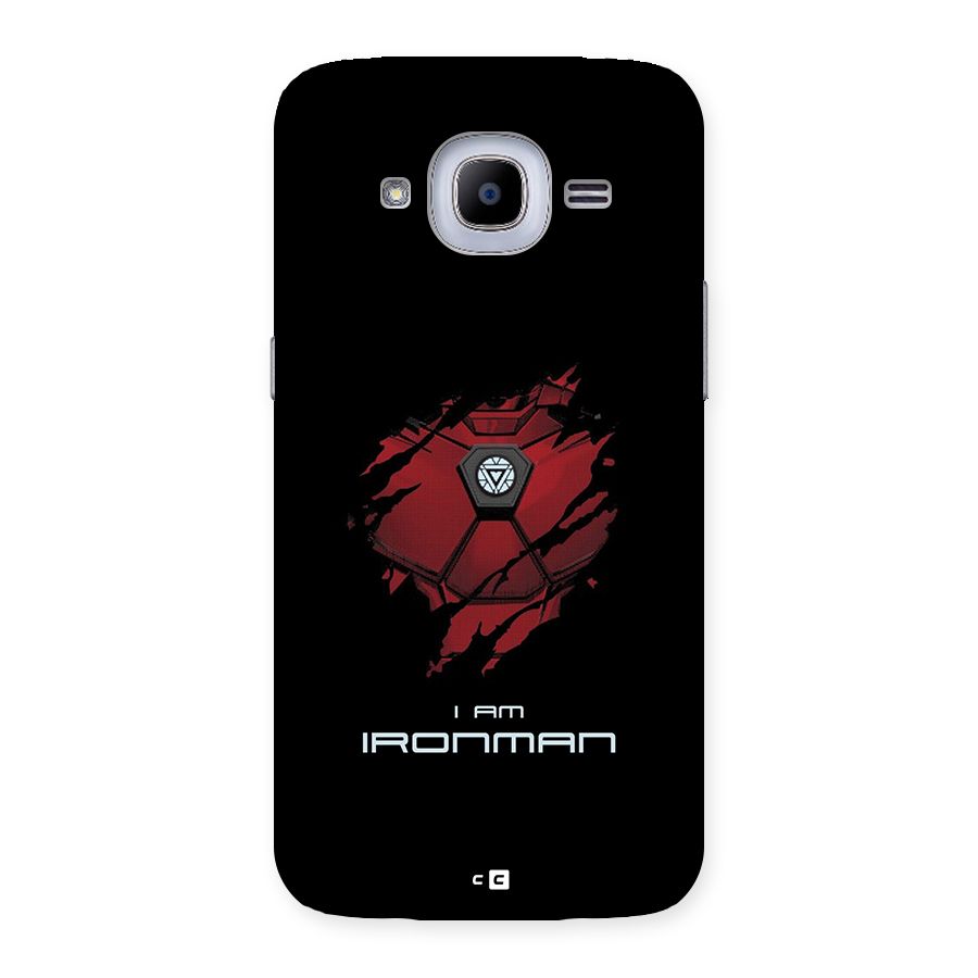 I Am Ironman Back Case for Galaxy J2 Pro
