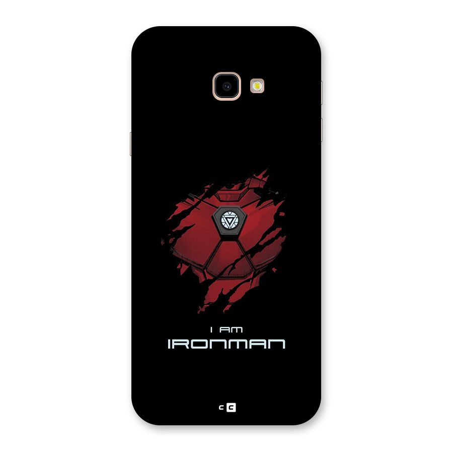 I Am Ironman Back Case for Galaxy J4 Plus