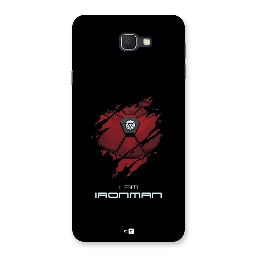 I Am Ironman Back Case for Galaxy J7 Prime