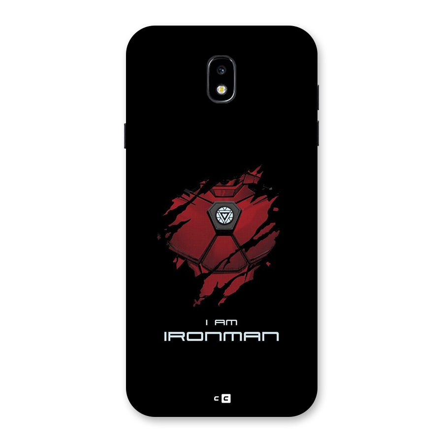 I Am Ironman Back Case for Galaxy J7 Pro