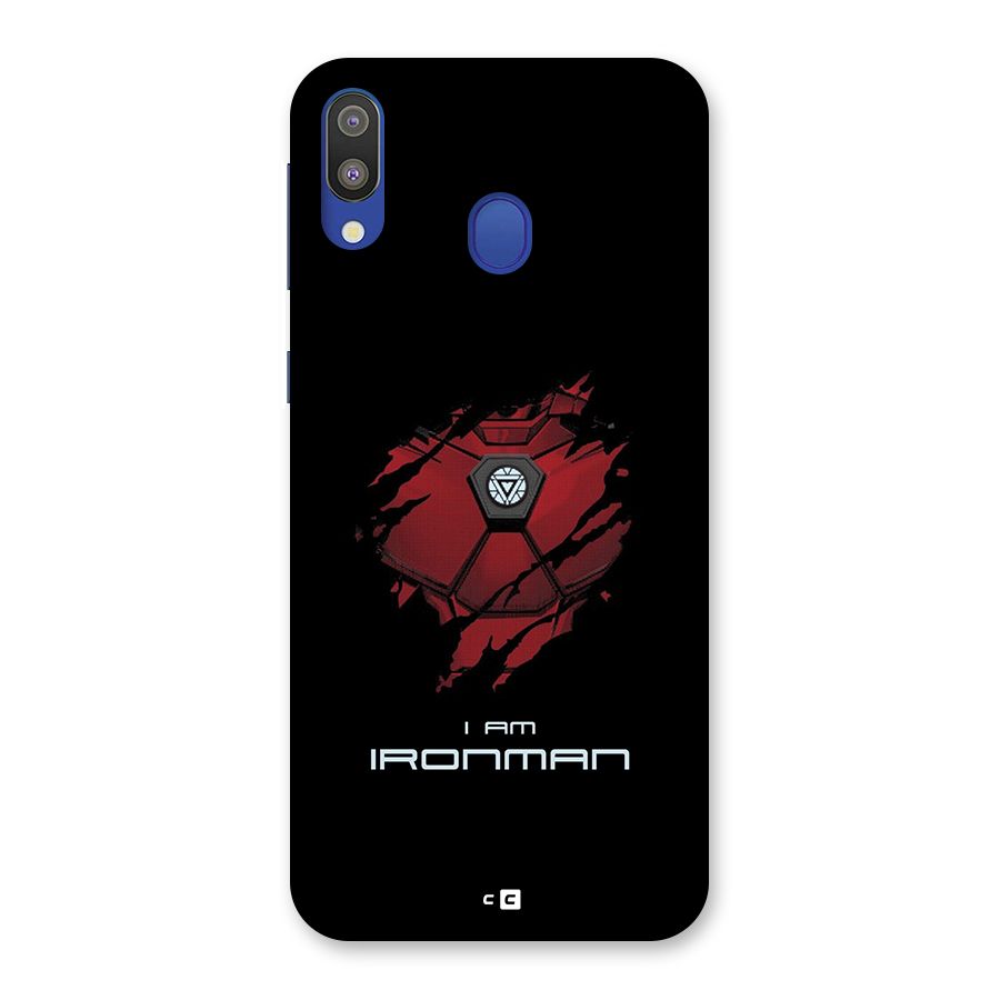 I Am Ironman Back Case for Galaxy M20