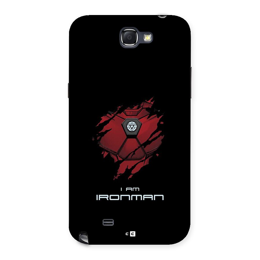 I Am Ironman Back Case for Galaxy Note 2