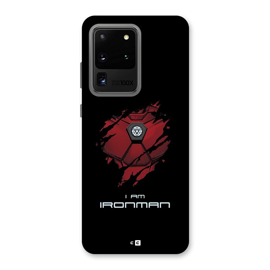 I Am Ironman Back Case for Galaxy S20 Ultra