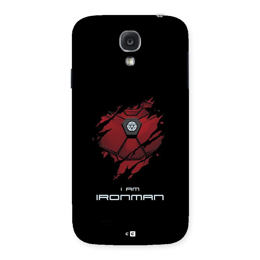 I Am Ironman Back Case for Galaxy S4