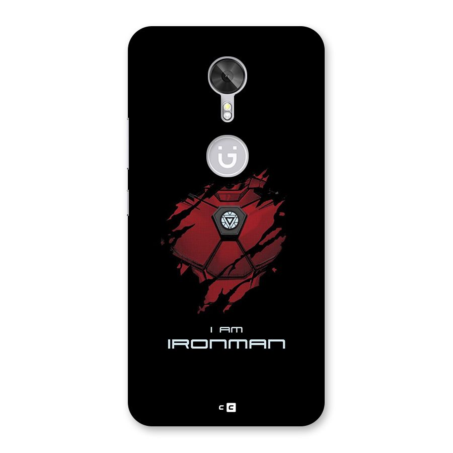 I Am Ironman Back Case for Gionee A1