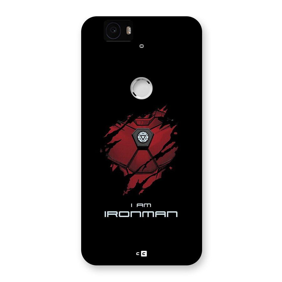 I Am Ironman Back Case for Google Nexus 6P