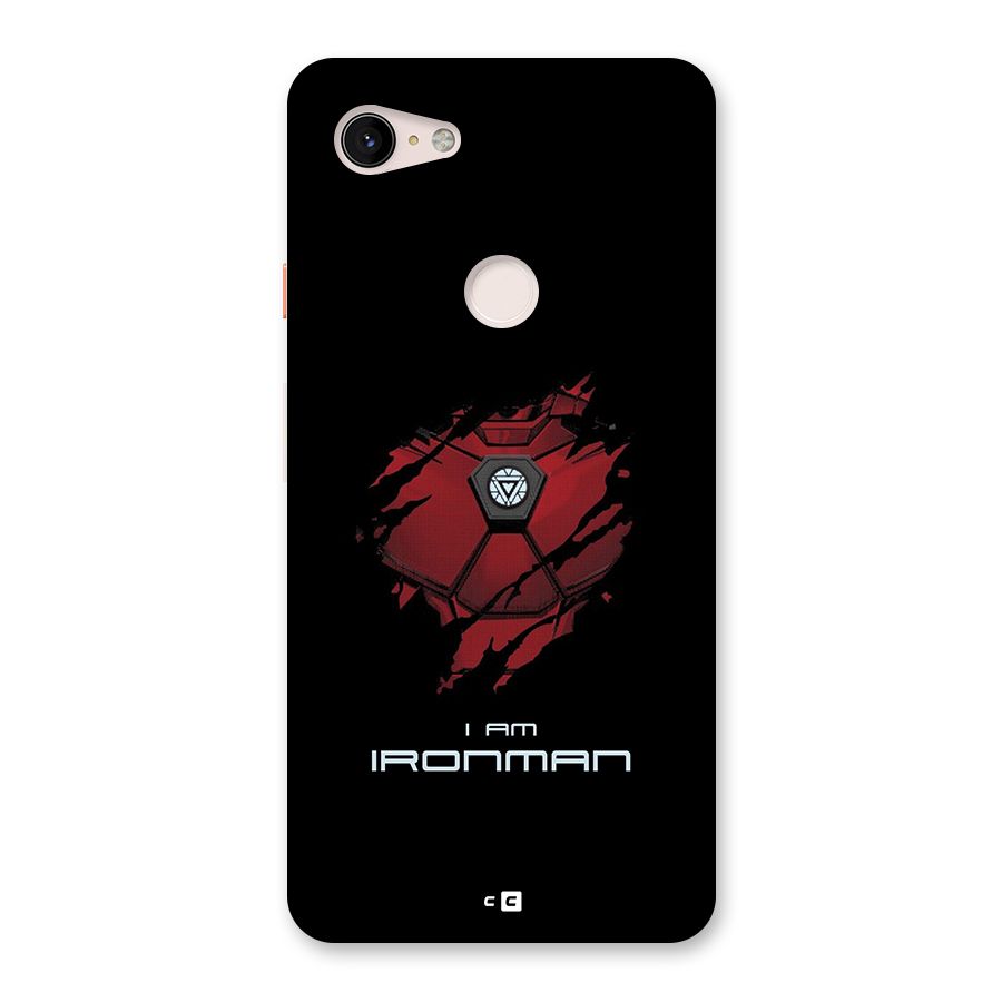 I Am Ironman Back Case for Google Pixel 3 XL