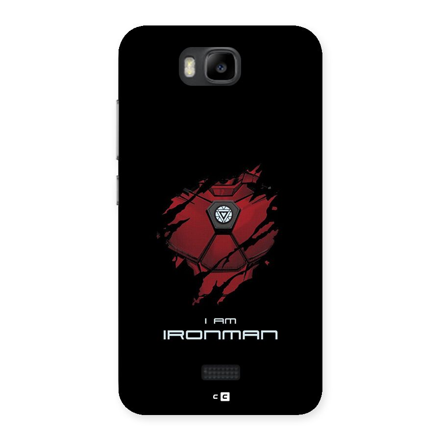 I Am Ironman Back Case for Honor Bee