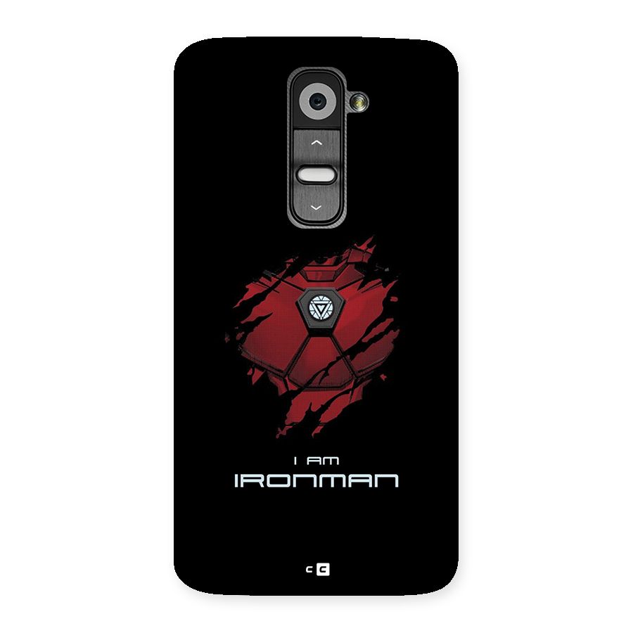 I Am Ironman Back Case for LG G2