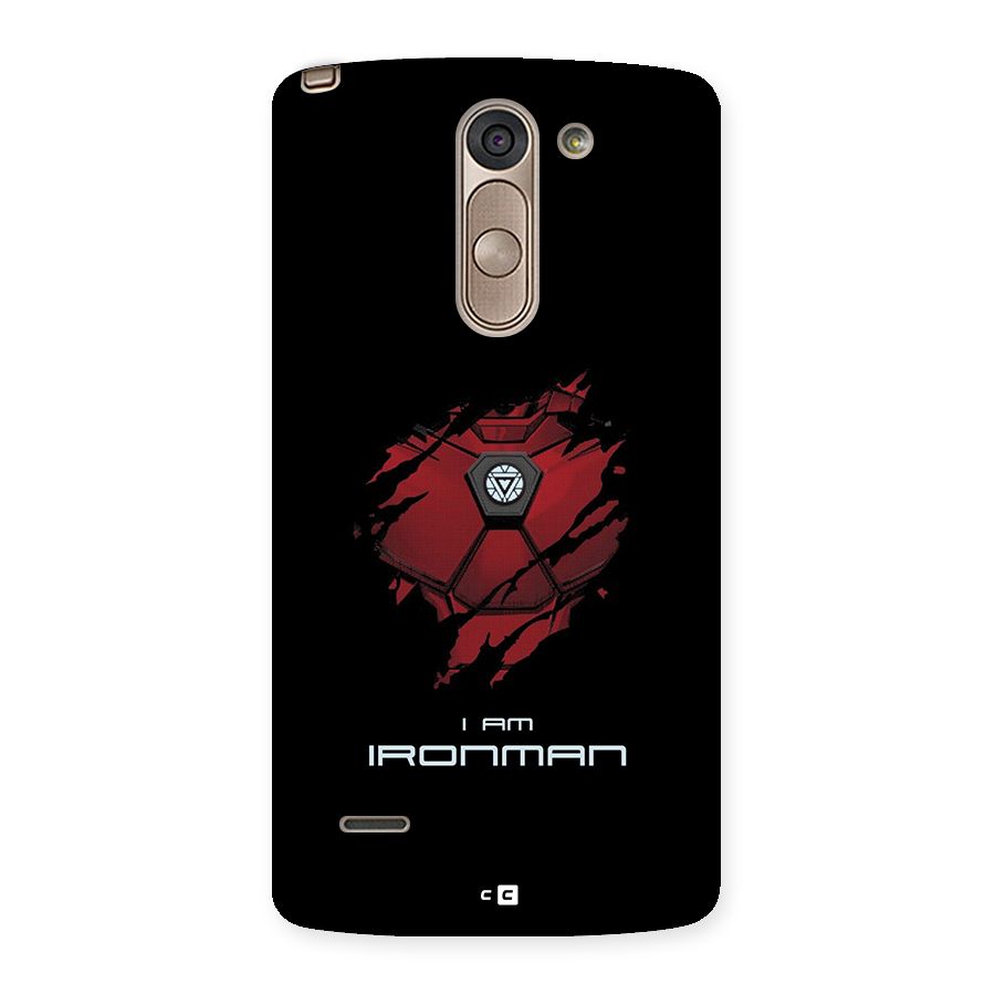I Am Ironman Back Case for LG G3 Stylus