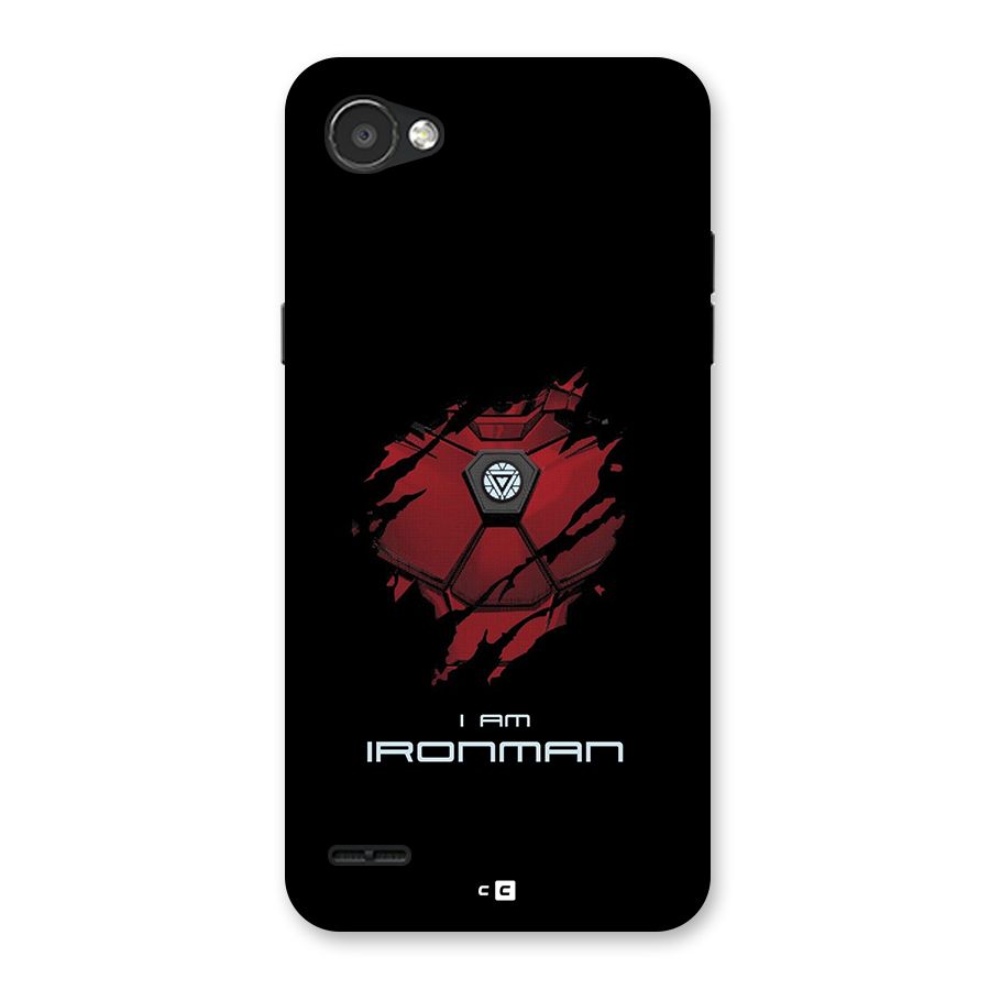 I Am Ironman Back Case for LG Q6