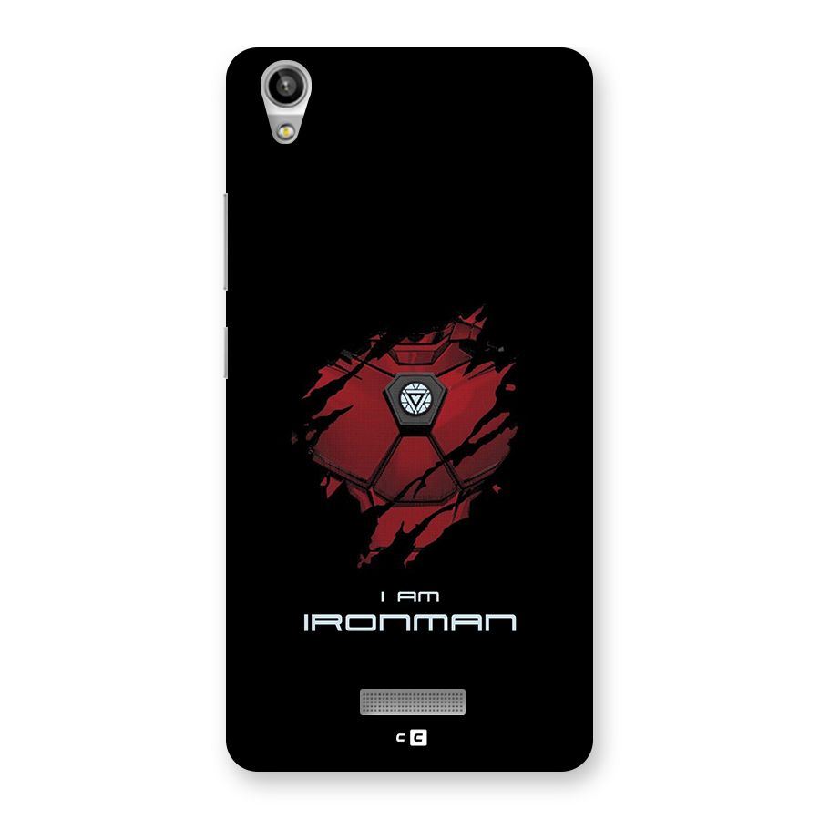 I Am Ironman Back Case for Lava Pixel V1