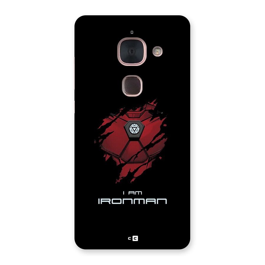 I Am Ironman Back Case for Le Max 2