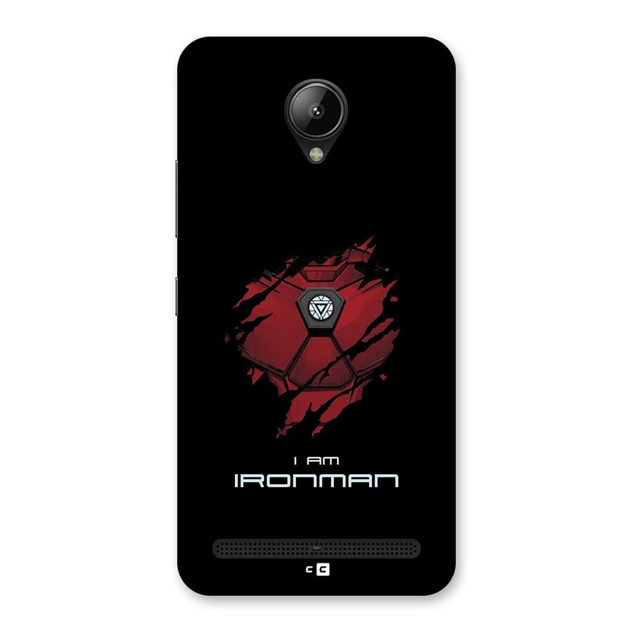 I Am Ironman Back Case for Lenovo C2