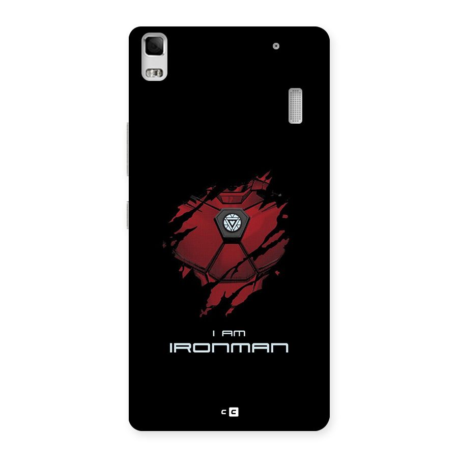 I Am Ironman Back Case for Lenovo K3 Note