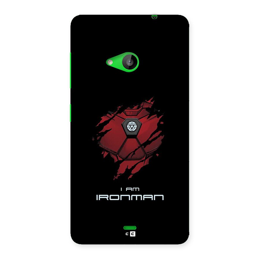 I Am Ironman Back Case for Lumia 535