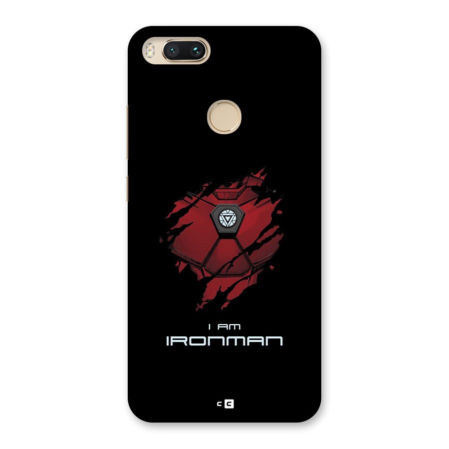 I Am Ironman Back Case for Mi A1