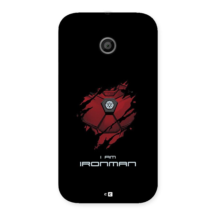 I Am Ironman Back Case for Moto E