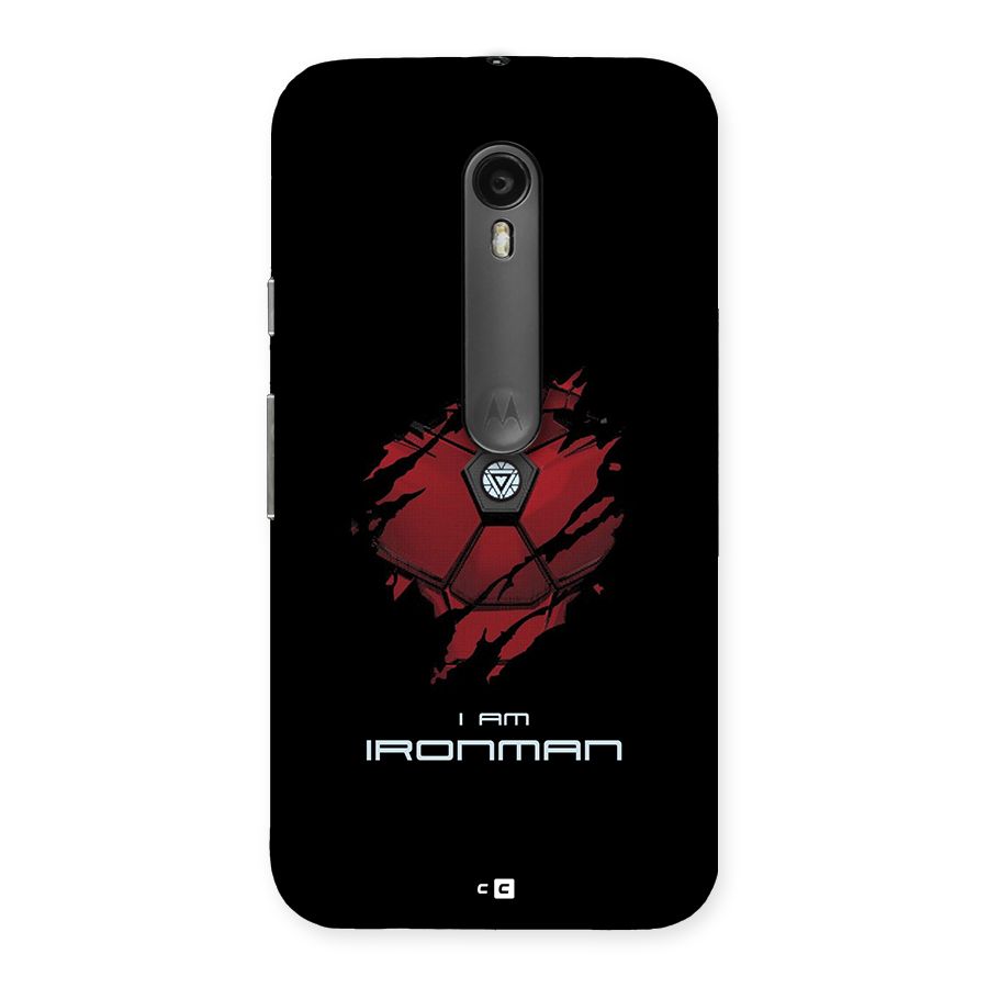 I Am Ironman Back Case for Moto G3