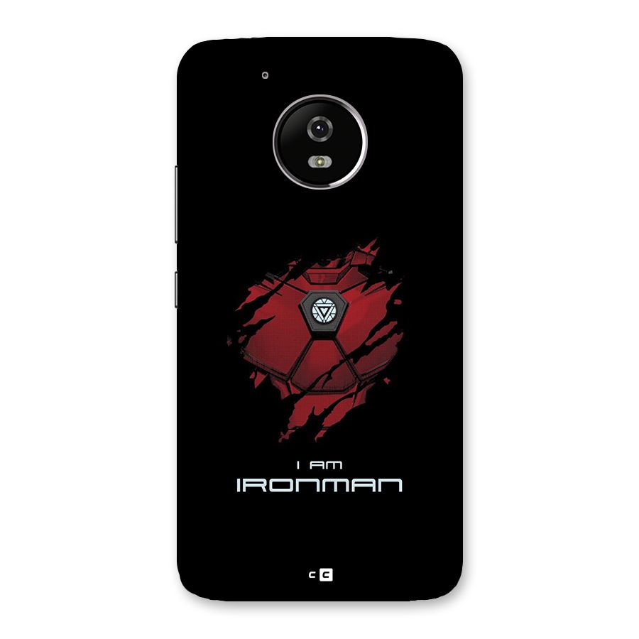 I Am Ironman Back Case for Moto G5
