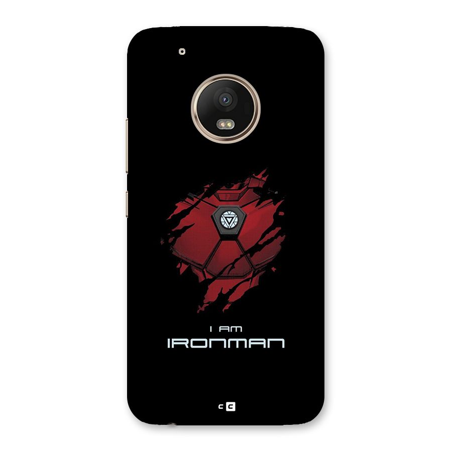 I Am Ironman Back Case for Moto G5 Plus