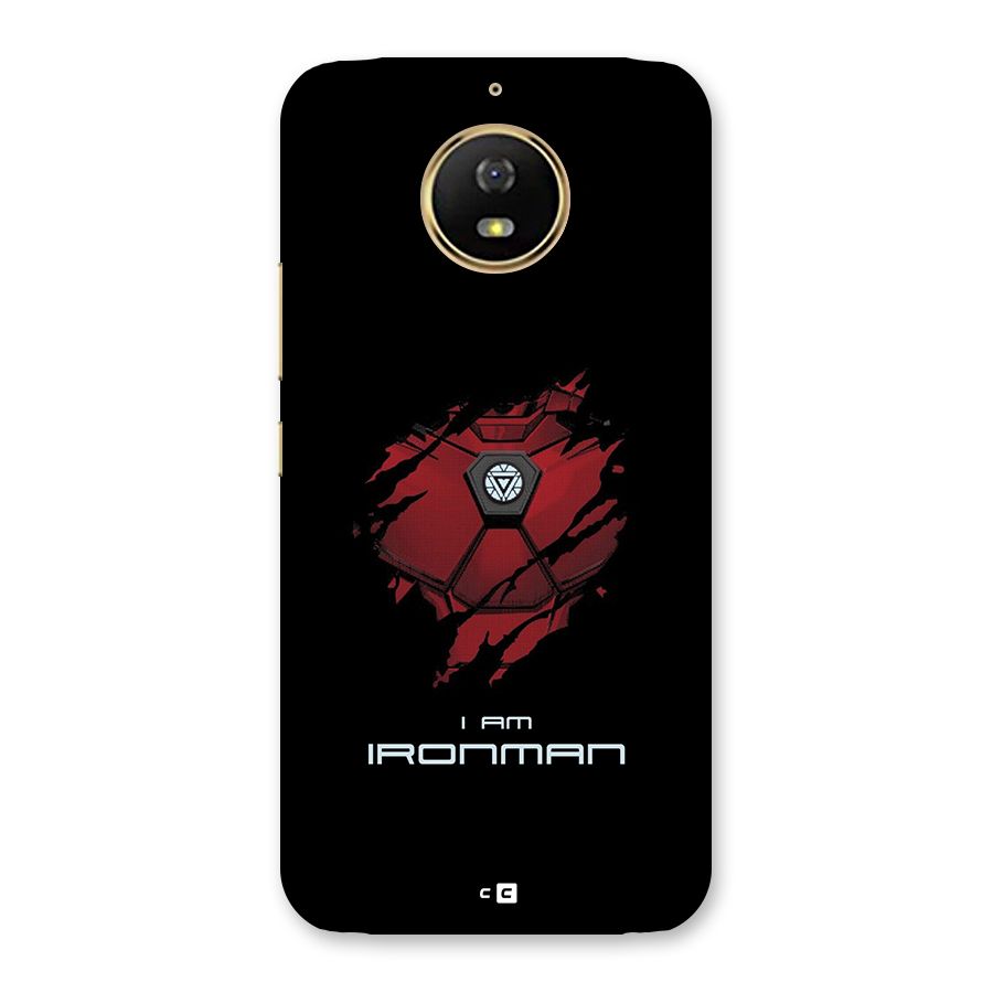 I Am Ironman Back Case for Moto G5s