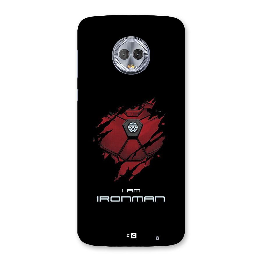 I Am Ironman Back Case for Moto G6 Plus