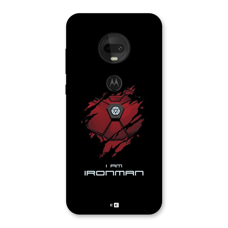 I Am Ironman Back Case for Moto G7