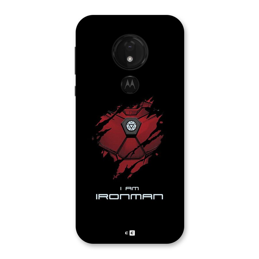 I Am Ironman Back Case for Moto G7 Power