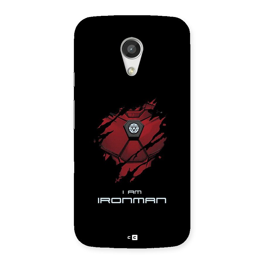 I Am Ironman Back Case for Moto G 2nd Gen