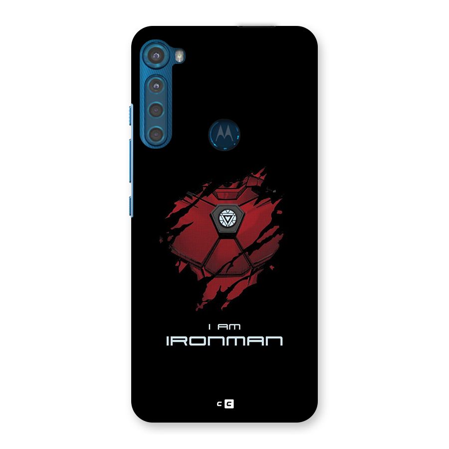 I Am Ironman Back Case for Motorola One Fusion Plus