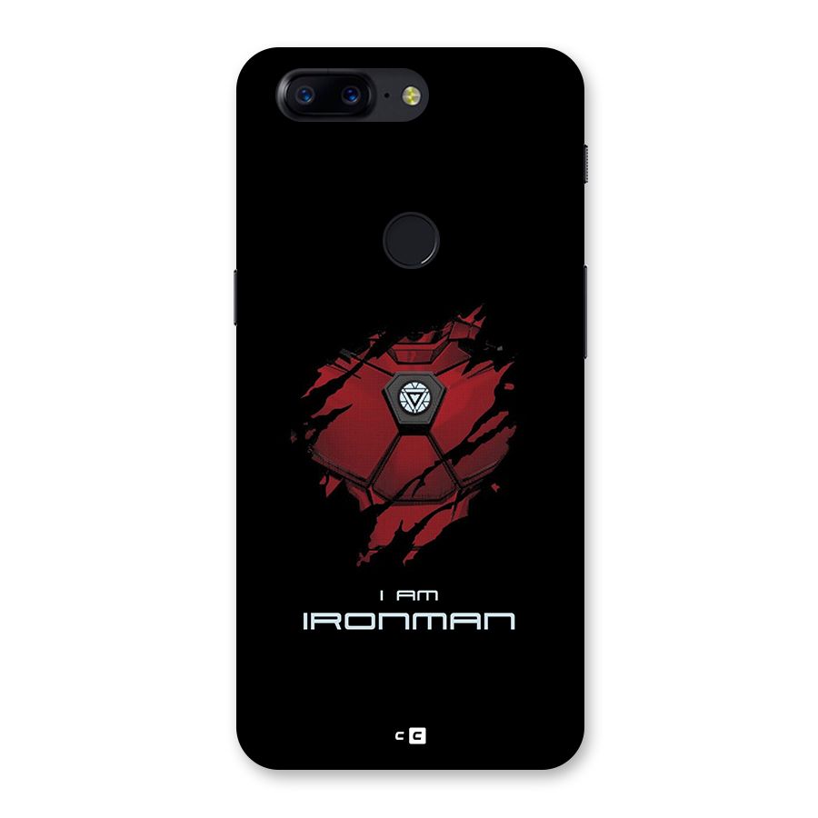 I Am Ironman Back Case for OnePlus 5T