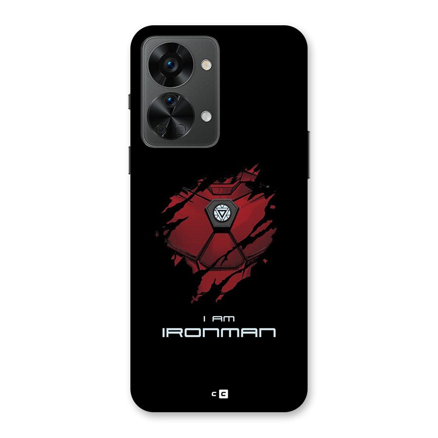 I Am Ironman Back Case for OnePlus Nord 2T