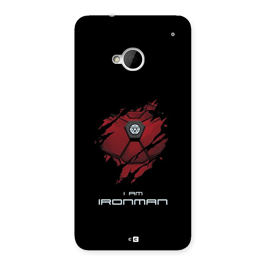 I Am Ironman Back Case for One M7 (Single Sim)