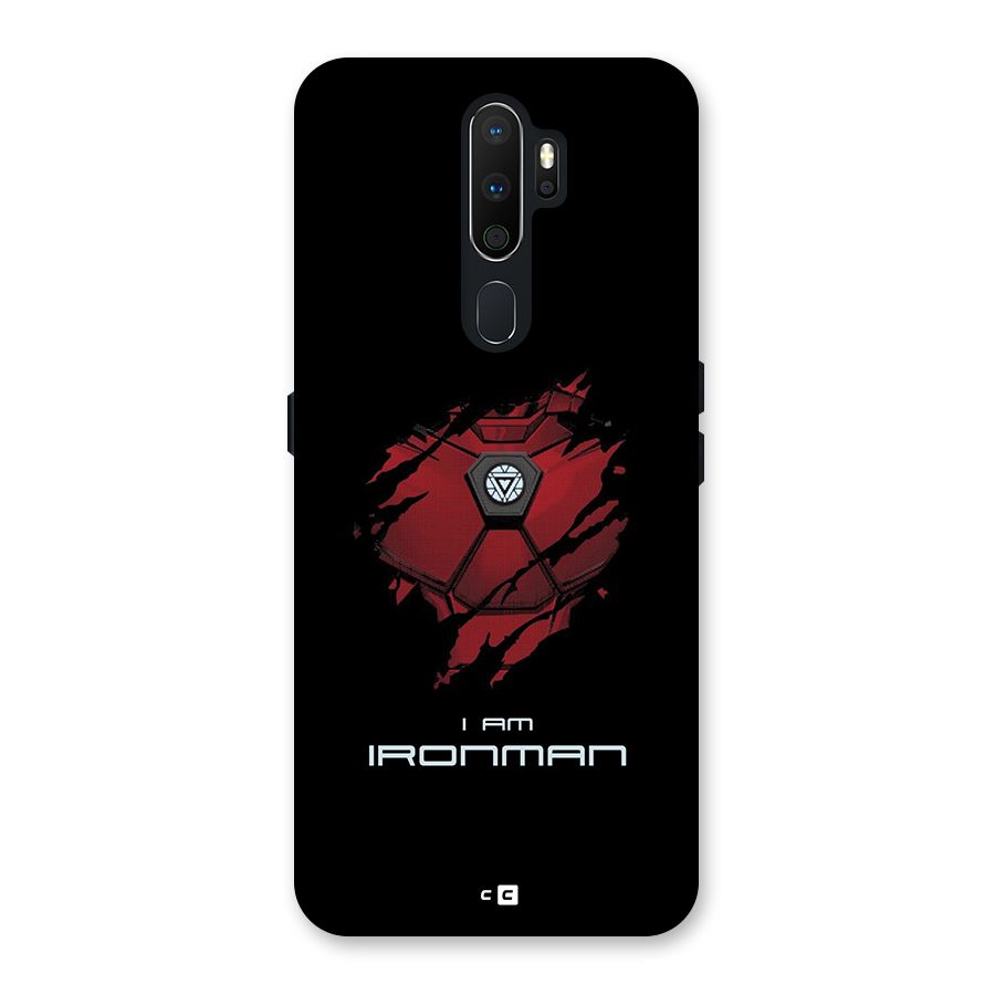 I Am Ironman Back Case for Oppo A5 (2020)