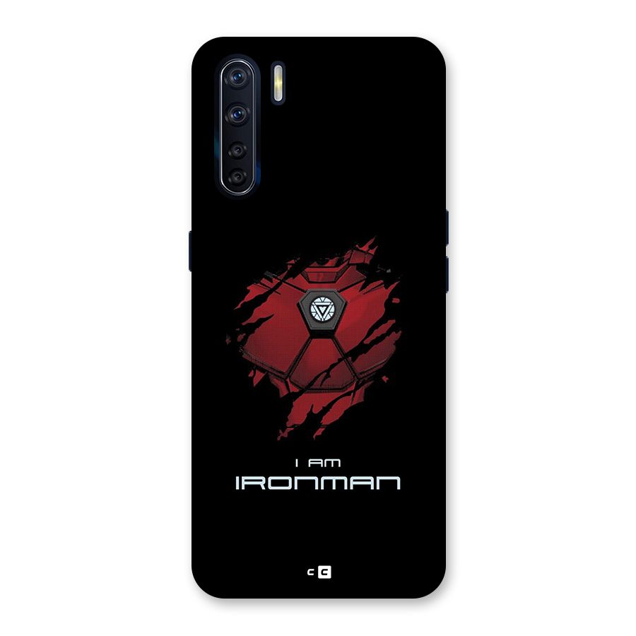 I Am Ironman Back Case for Oppo F15