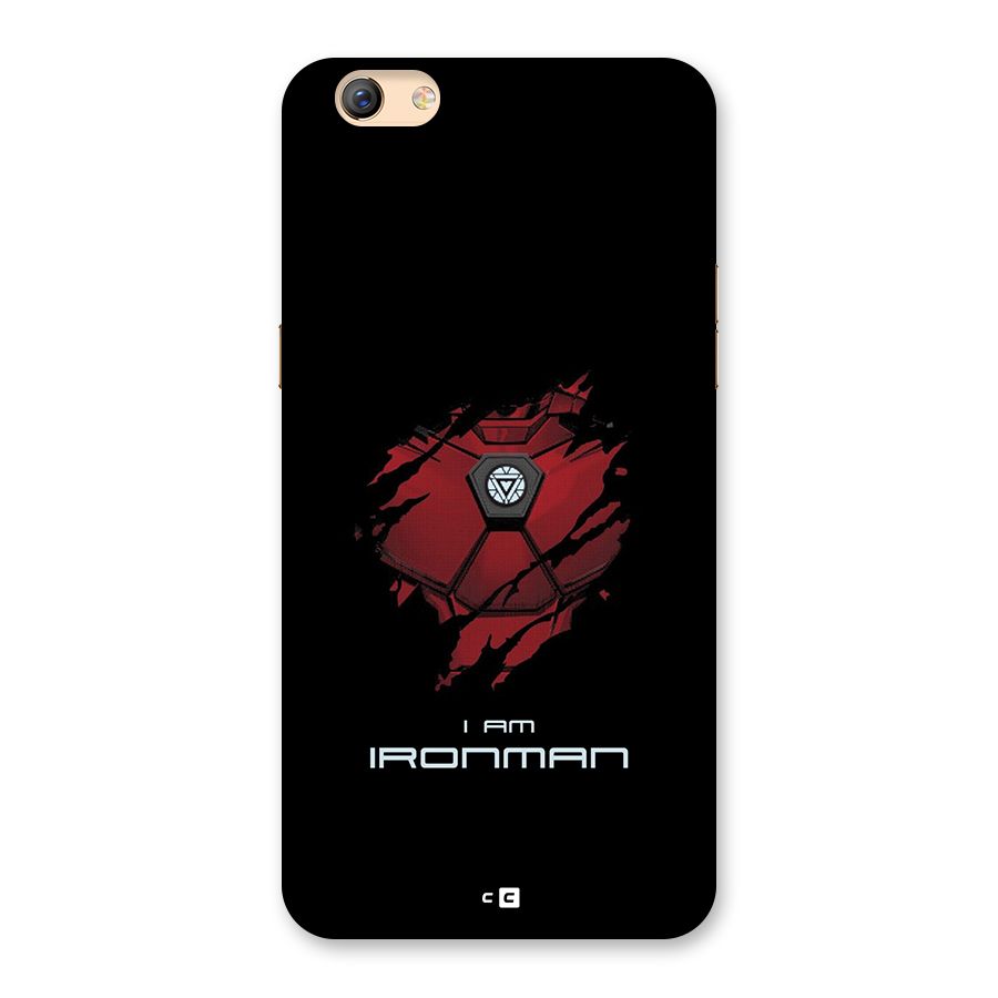 I Am Ironman Back Case for Oppo F3 Plus