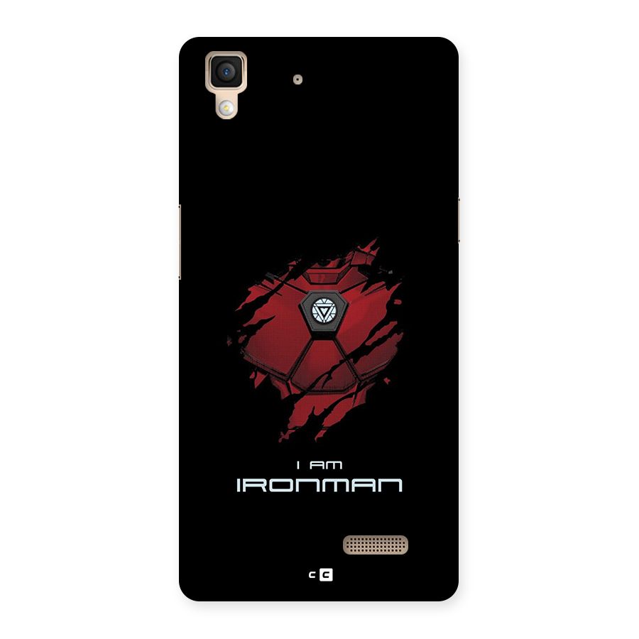I Am Ironman Back Case for Oppo R7